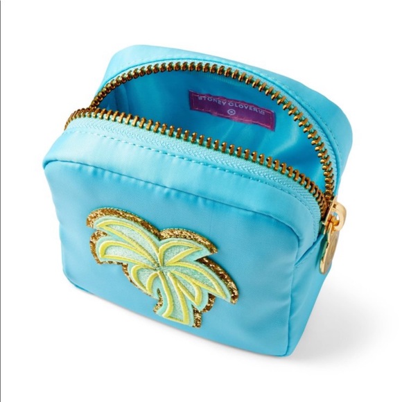 NWT Stoney Clover x Target Palm Tree Mini Square Pouch - Picture 2 of 3